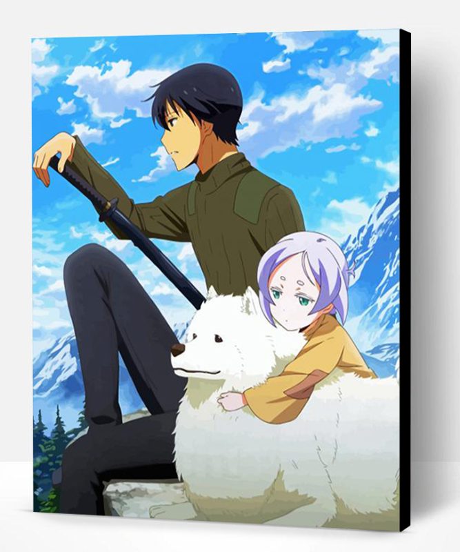 Kino No Tabi The Beautiful World Anime Paint By Number