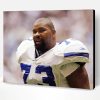 Larry Allen Football Player Paint By Number