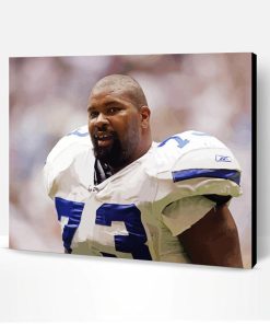 Larry Allen Football Player Paint By Number