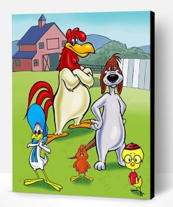 Leghorn Foghorn And Friends Paint By Number