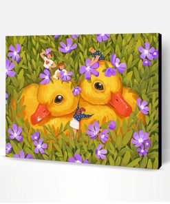 Little Ducks Paint By Number