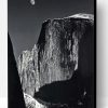 Moon And Half Dome By Ansel Adams Paint By Number