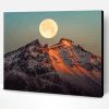 Moonlight Everest Mountain Paint By Number
