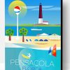 Pensacola Poster Paint By Number