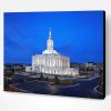 Pocatello Temple Paint By Number