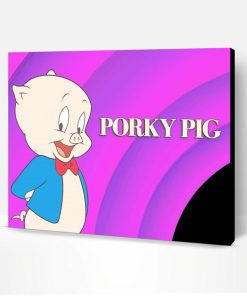 Porky Pig Paint By Number