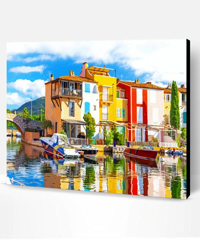 Port Grimaud Paint By Number