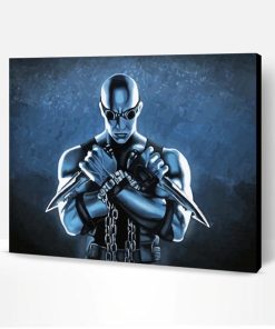 Riddick Character Paint By Number