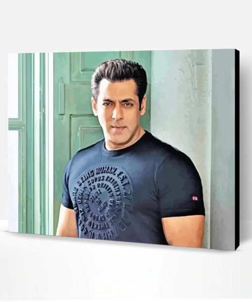 Salman Khan Paint By Number