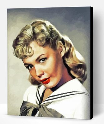 Sandra Dee Illustration Paint By Number