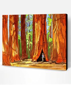 Sequoia Park Art Paint By Number