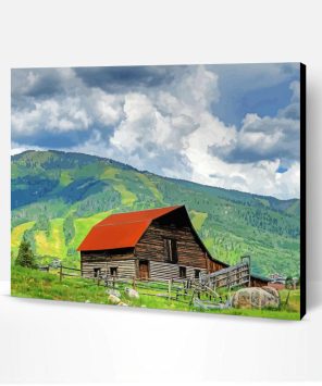 Steamboat Springs Colorado Paint By Numbers - Paint By Numbers PRO