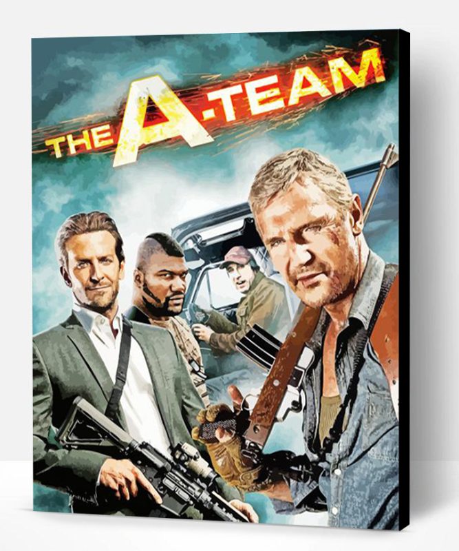 The A Team Movie Poster Paint By Number