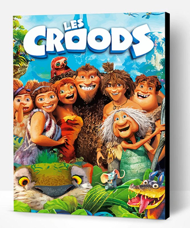 The Croods Animated Movie Paint By Number