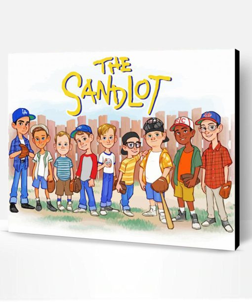 The Sandlot Illustration Paint By Number