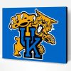 University Of Kentucky Basketball Logo Drawing- Paint By Number
