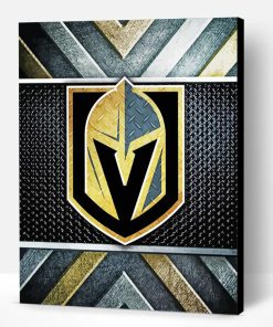 Vegas Golden Knights Logo Paint By Number