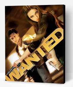 Wanted Action Movie Paint By Number