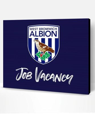 West Bromwich Albion Logo Paint By Number