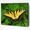 Yellow Monarch Butterfly Paint By Number
