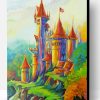 Abstract Fairy Castle Paint By Number