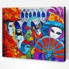 Abstract Carnival Venice Paint By Number