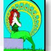 Aesthetic Art Nouveau Ivy Illustration Paint By Number