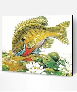Aesthetic Bluegill Fish Paint By Number