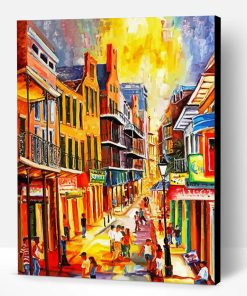 Aesthetic Bourbon Street Paint By Number