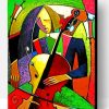 Aesthetic Cubism Violinist Music Paint By Number