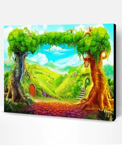 Aesthetic Fairy Landscape Paint By Number