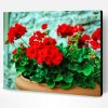 Aesthetic Geraniums Flowers Paint By Number
