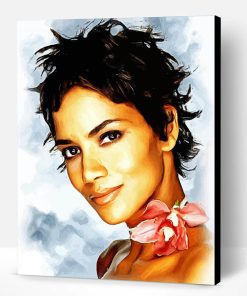 Aesthetic Halle Berry Paint By Number