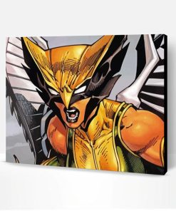 Aesthetic Hawkgirl Paint By Number