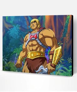 Aesthetic He Man Masters Of The Universe Paint By Number