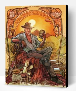 Aesthetic Indiana Jones Paint By Number