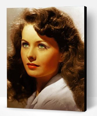 Aesthetic Jeanne Crain Paint By Number