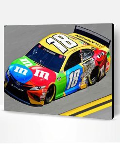 Aesthetic Kyle Busch Car Paint By Number