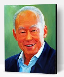 Aesthetic Lee kuan Yew Paint By Number