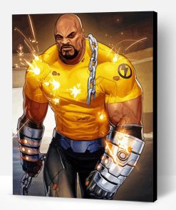 Aesthetic Luke Cage Illlustration Paint By Number