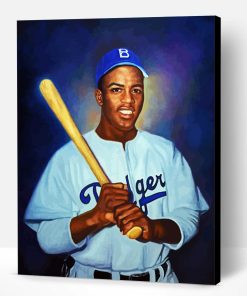Aesthetic MLB Player Art Paint By Number