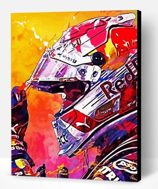 Aesthetic Max Verstappen Paint By Number