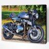 Aesthetic Norton Motorcycle Illustration Paint By Number