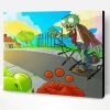 Aesthetic Plants Vs Zombies Video Game Paint By Number