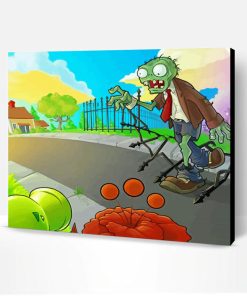 Aesthetic Plants Vs Zombies Video Game Paint By Number