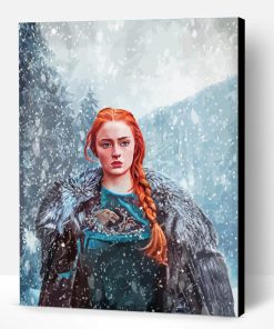 Aesthetic Queen Sansa Art Paint By Number