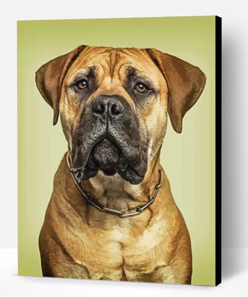 Aesthetic Bull Mastiff Paint By Number