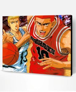 Aesthetic Slam Dunk Illustration Paint By Number