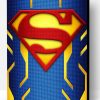 Aesthetic Superman Logo Paint By Number