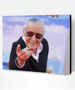 Aesthetic Stan Lee Paint By Number